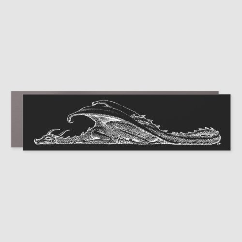 Sleeping Dragon Car Magnet