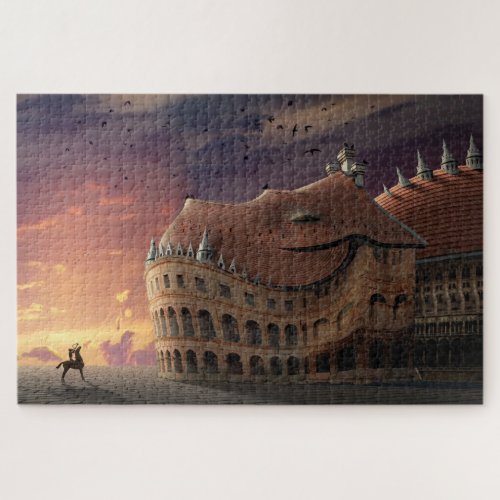 Sleeping Dragon Castle 1000 Puzzle