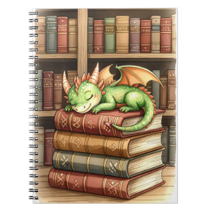 Sleeping Dragon Library Notebook