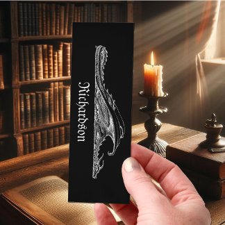 Sleeping Dragon Personalized  Bookmarks