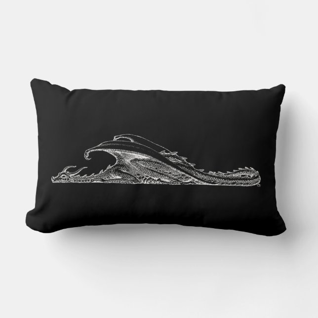 Sleeping Dragon Pillow (Front)