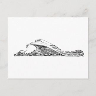 Sleeping Dragon Postcard