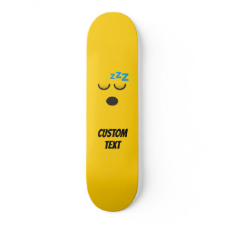 Sleeping Face Skateboard