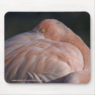 Sleeping Flamingo Mousemat Mouse Pad