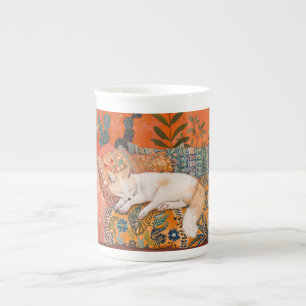 Sleeping Fox Bone China Mug