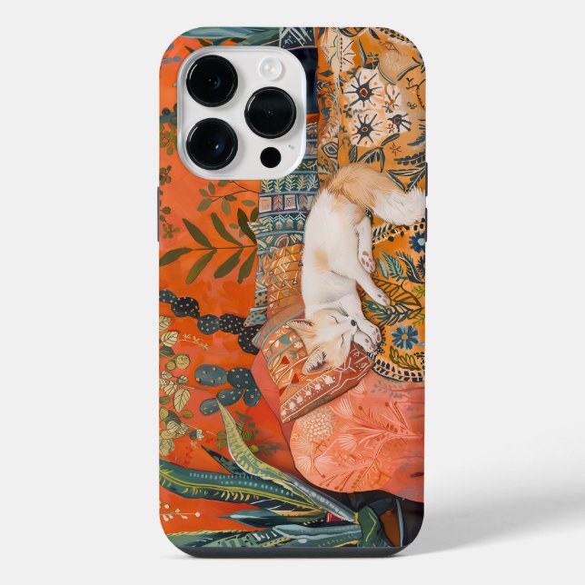 Sleeping Fox Iphone Case (Back)