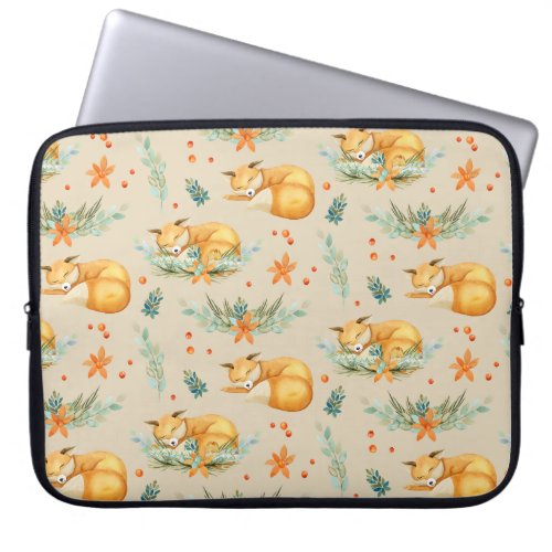 Sleeping Fox Laptop Sleeve