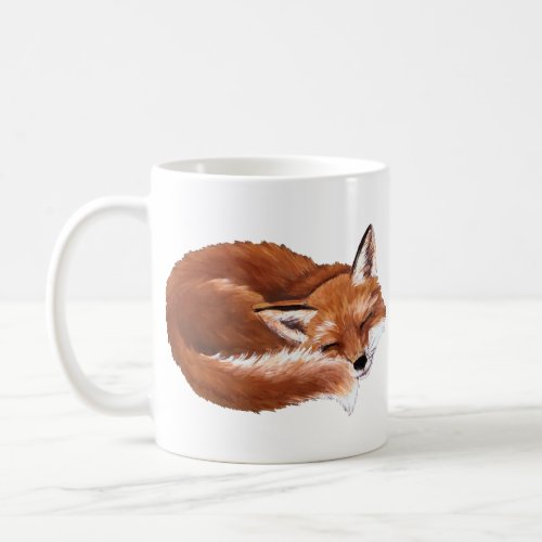 Sleeping Fox Mug