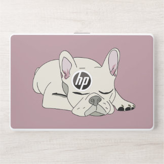 Sleeping French Bulldog HP Laptop Skin