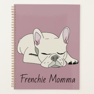 Sleeping French Bulldog Planner