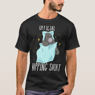 Sleeping Gorilla Pajamas Sleepyhead T-Shirt