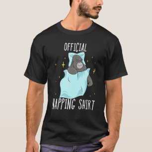 Sleeping Gorilla Pajamas Sleepyhead T-Shirt