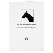 Sleeping Greyhound (a392) Cards (Back)
