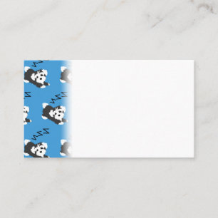Sleeping Havanese Dog Animals Lover ZZZ Pet Owner Business Card