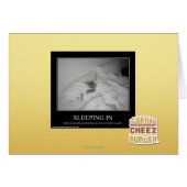 Sleeping In (Front Horizontal)