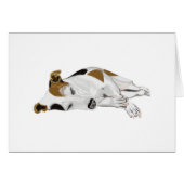 Sleeping Jack Russell (Front Horizontal)