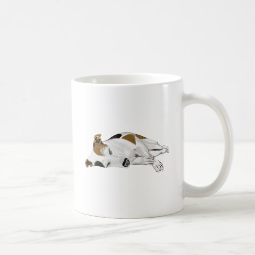 Sleeping Jack Russell Coffee Mug