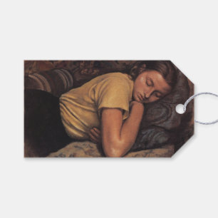 Sleeping Katya (by Serebriakova) Gift Tags
