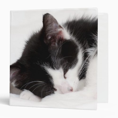 Sleeping Kitten Binder