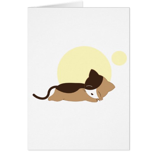 Sleeping Kitten Cards (Front)