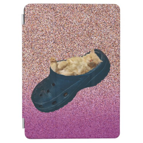 Sleeping Kitten In Croc Shoe  iPad Air Cover