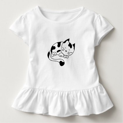 Sleeping Kitten Toddler T-shirt