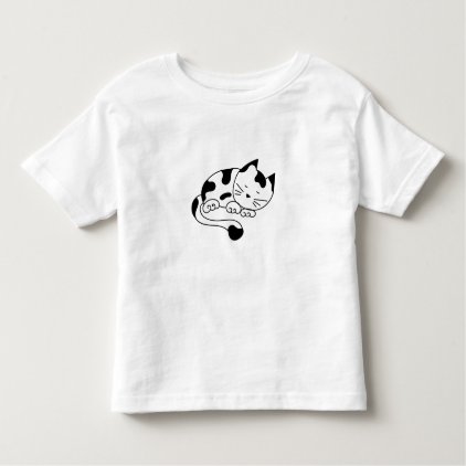 Sleeping Kitten Toddler T-shirt