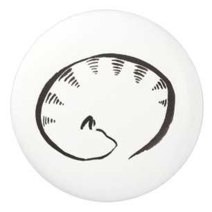 Sleeping Kitty Knob