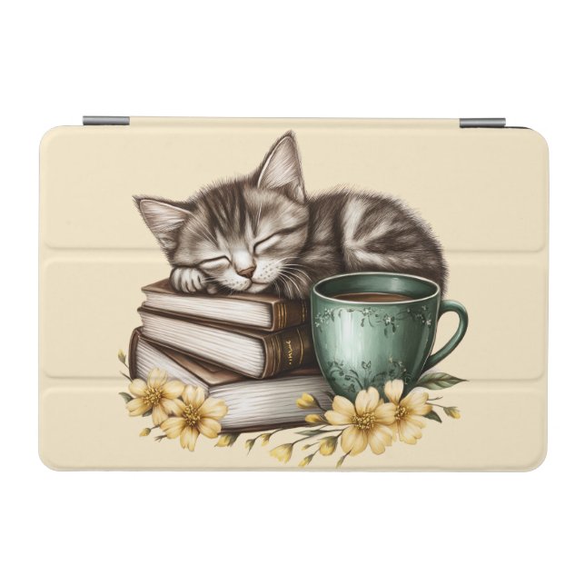 Sleeping Kitty Precious Kitty iPad Mini Cover (Horizontal)