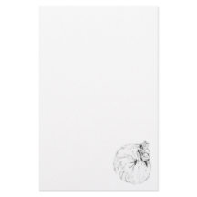 Sleeping Kitty Stationary Paper