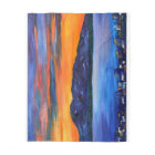 Sleeping Lady fleece blanket