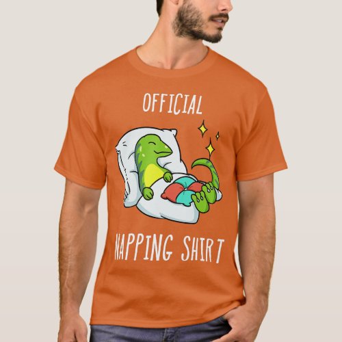 Sleeping Lizard Pajamas Sleepyhead  T_Shirt