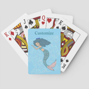 Sleeping Mermaid Thunder_Cove Poker Cards