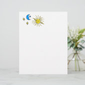 Sleeping moon and smiling sun (Standing Front)
