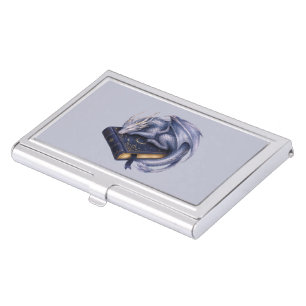 Sleeping On Grimoire, Magic Dragon Business Card Case