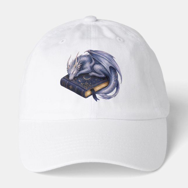 Sleeping On Grimoire, Magic Dragon  Hat (Front)
