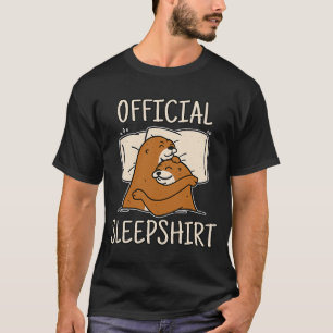 Sleeping Otter perfect for otter sleep T-Shirt