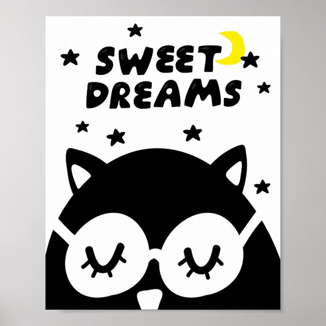Sleeping owl poster (Front)