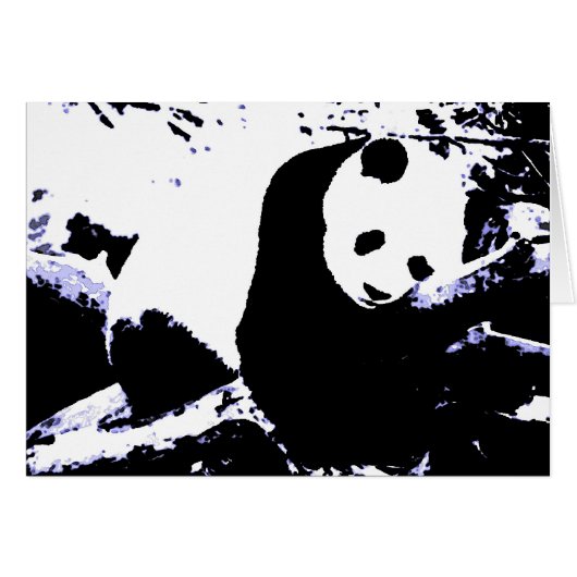 Sleeping Panda Cards (Front Horizontal)