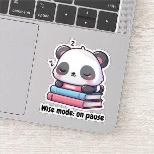 Sleeping Panda Sticker