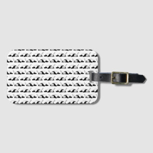 Sleeping Panda ZZZ Bear Lover Lazy Nap Animals Luggage Tag