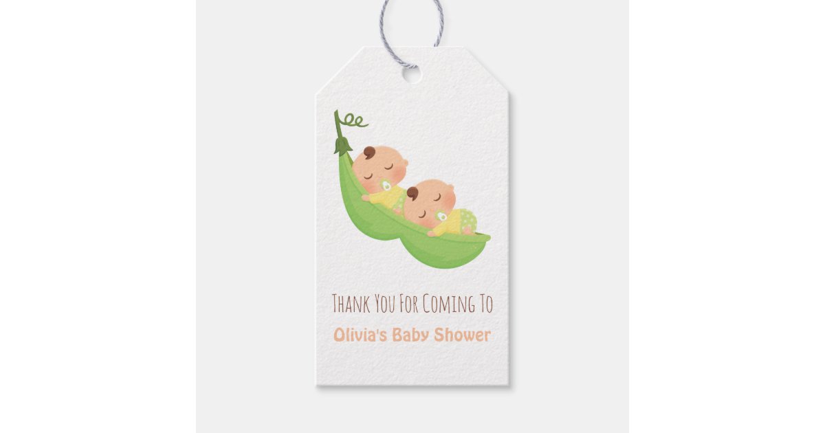 Baby Animals Match Baby Shower Game - Peas in a Pod Baby Shower