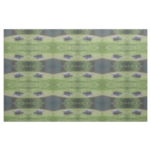 Sleeping Pigeon Patterned Animal Craft Fabric
