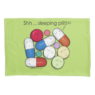 Sleeping Pills-Medication Pillow Case