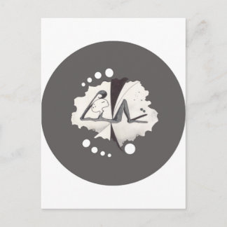 SLEEPING POSTCARD