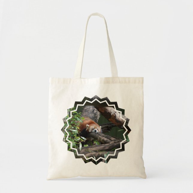 Sleeping Red Panda  Small Bag (Front)