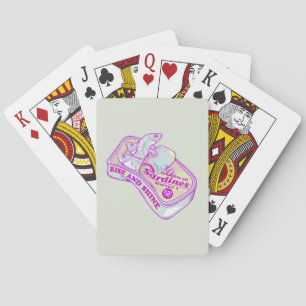 SLEEPING SARDINES rISE AND SHINE Poker Cards