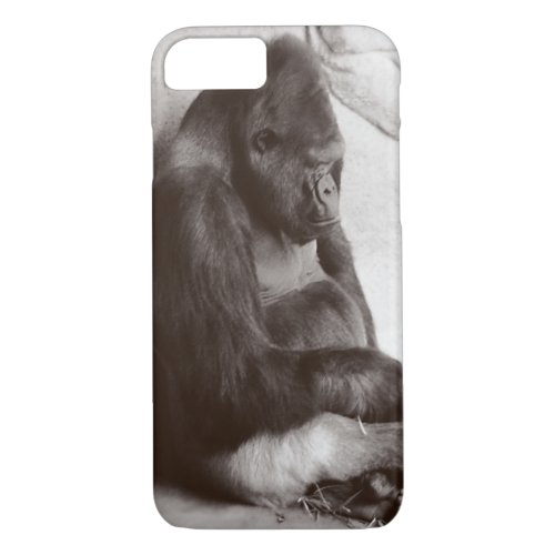 Sleeping Silverback iPhone 87 Case