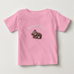 Sleeping Teddy Bear Baby T-Shirt