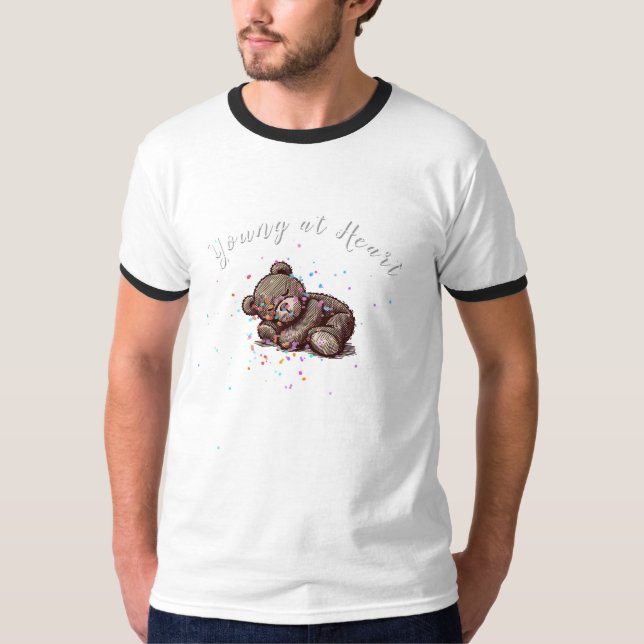 Sleeping Teddy Bear T-Shirt (Front)